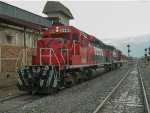 FXE SD40-2 and a Super 7 Locomotives